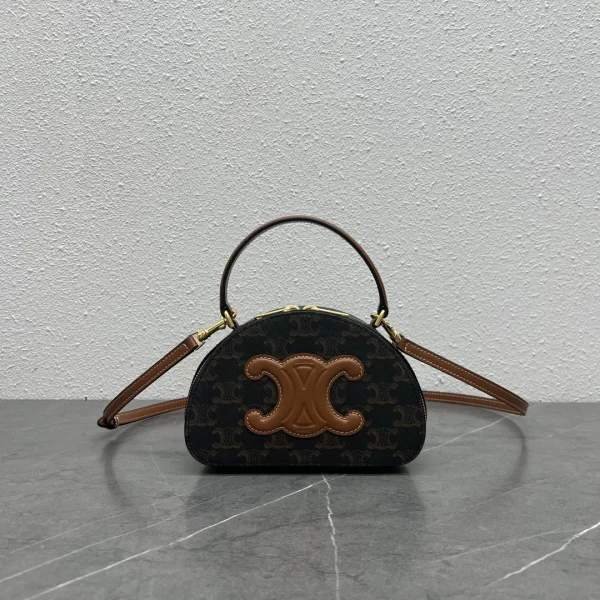 CELINE Monogram Half-Moon Mini Bag image 1