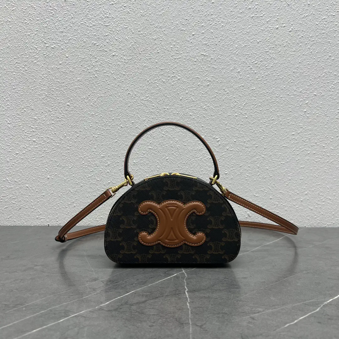 CELINE Monogram Half-Moon Mini Bag image 1