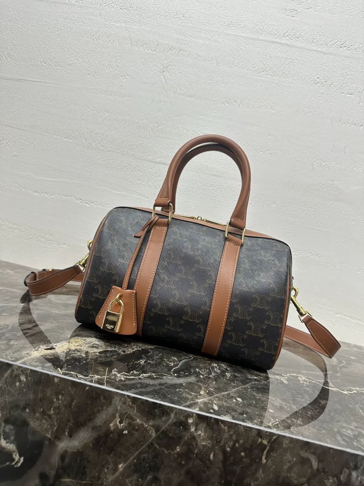 CELINE Monogram Medium Boston Bag image 1