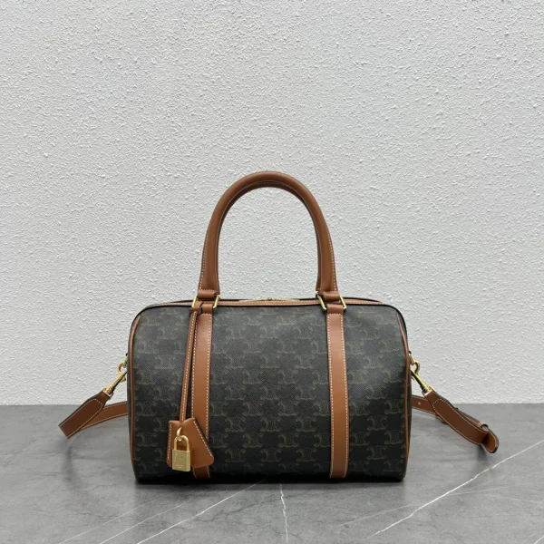 CELINE Triomphe Monogram Boston Bag image 1