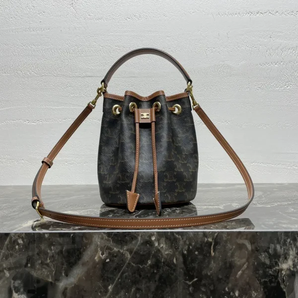 CELINE Teen Clara Monogram Bucket Bag image 1