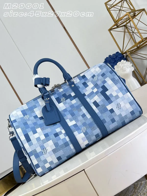 Louis Vuitton Pixelated Checkerboard Duffle Bag image 1