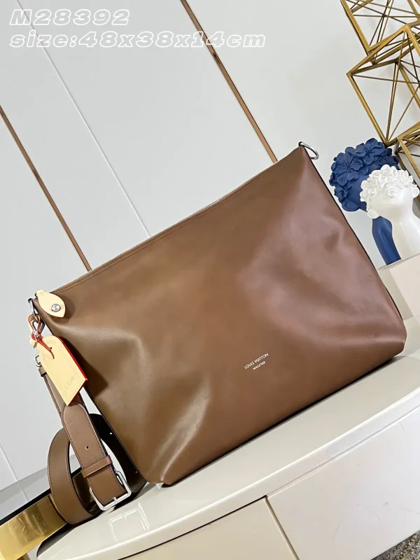 Louis Vuitton Brown Vagabond Hobo Bag image 1