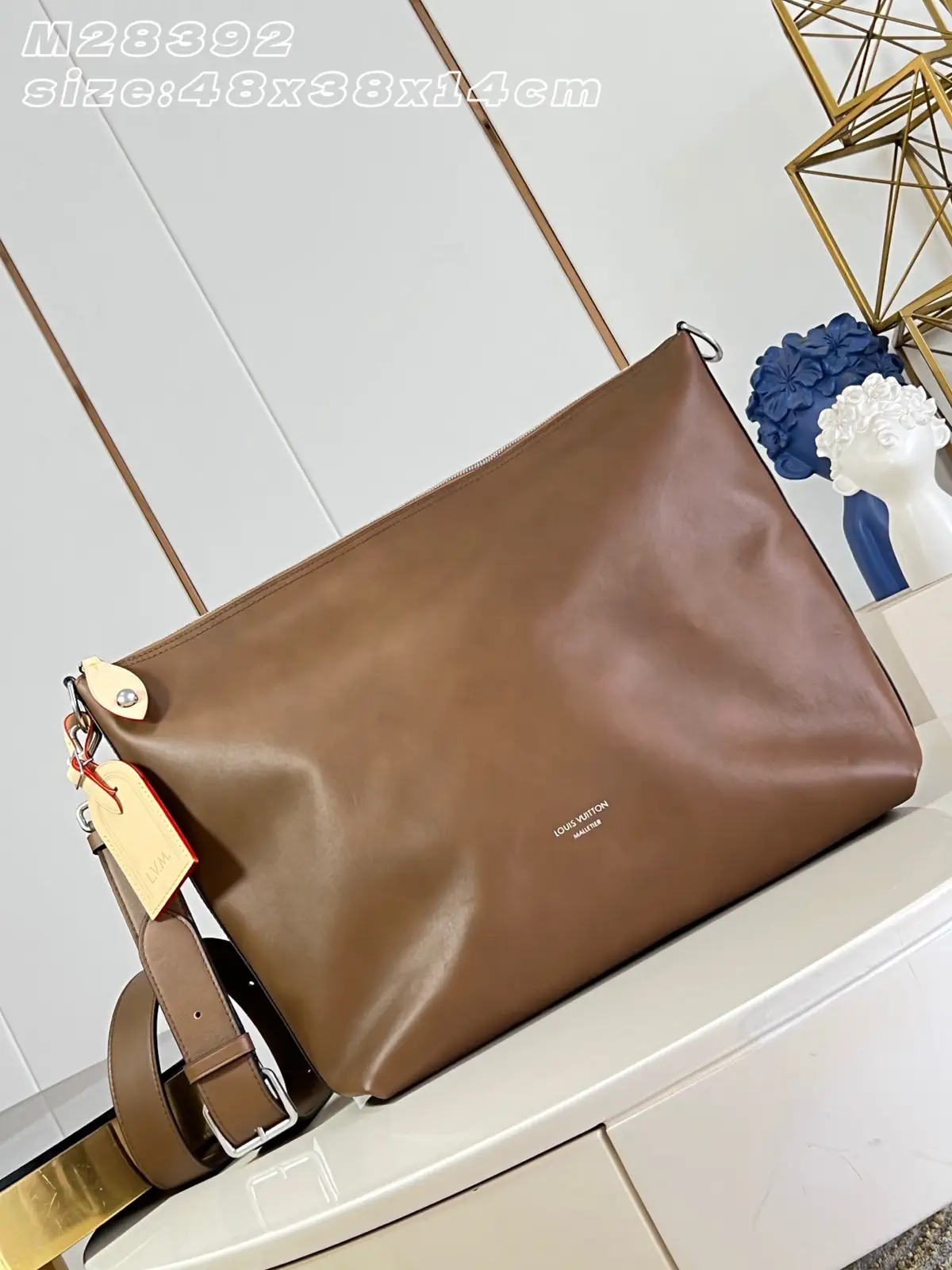 Louis Vuitton Brown Vagabond Hobo Bag image 1