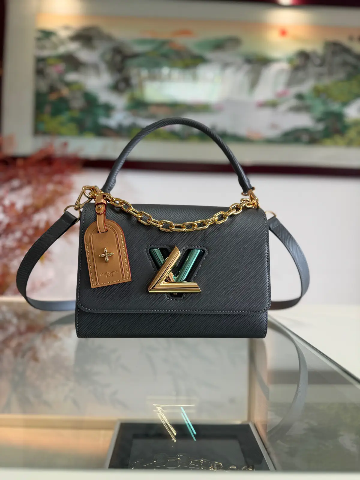 Louis Vuitton Twist MM Epi Leather Top Handle Bag image 1