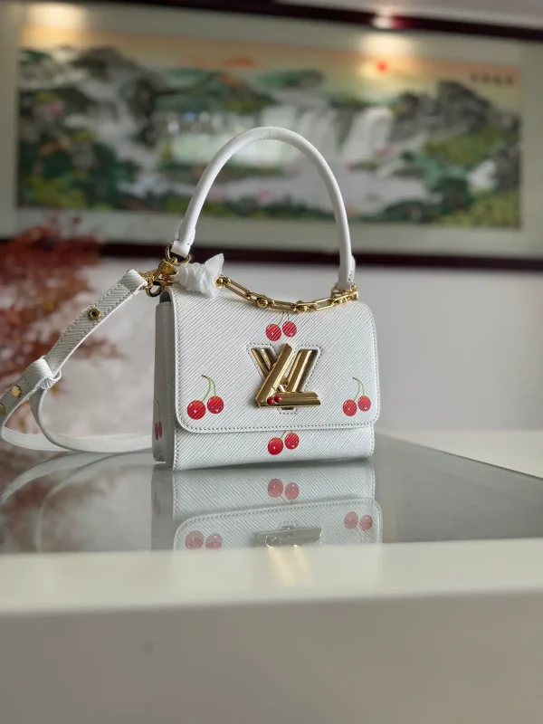 Louis Vuitton Cherry Print Twist Small Top Handle Bag image 1