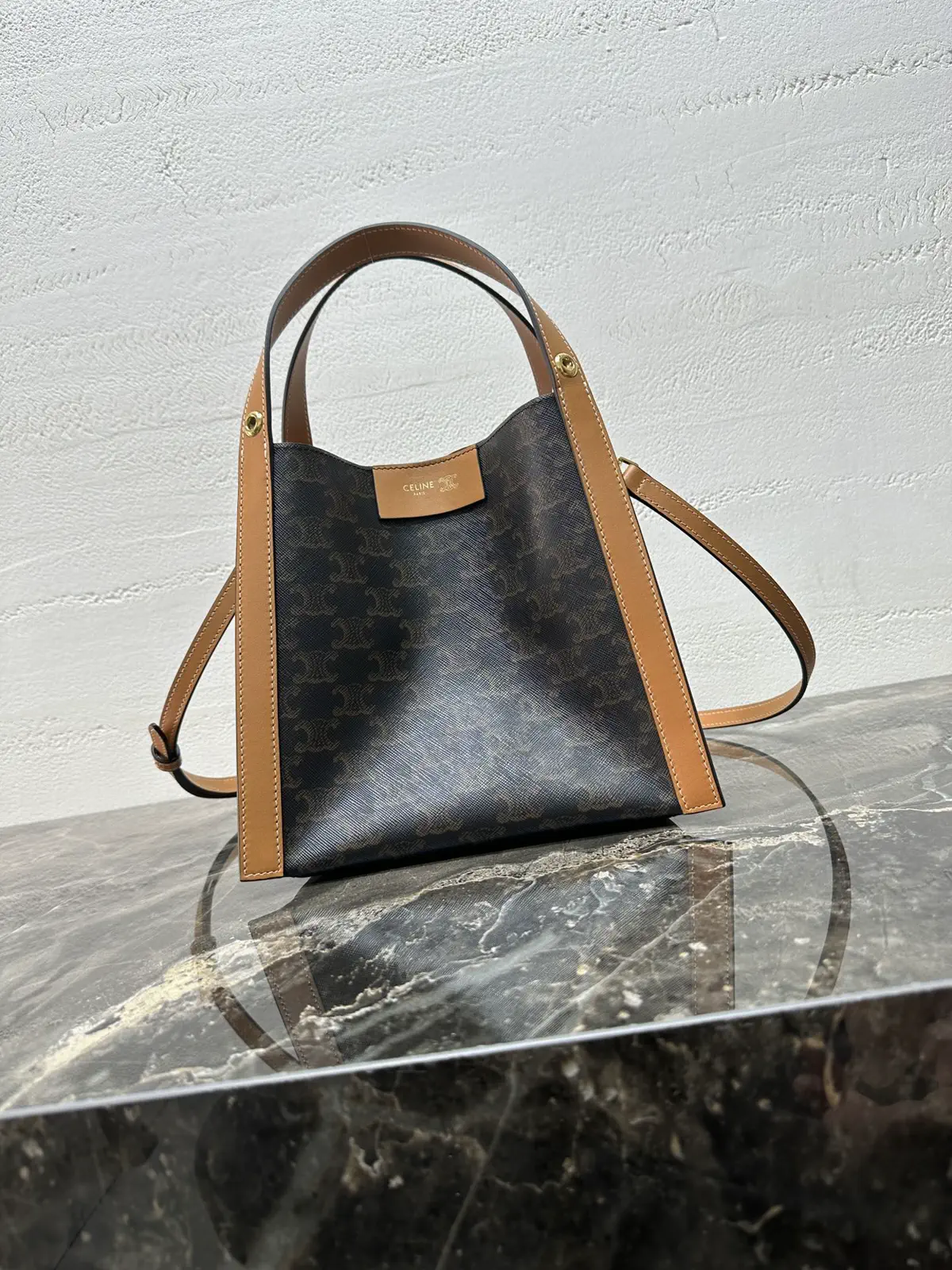 CELINE Monogram CUBO Small Bucket Bag image 1