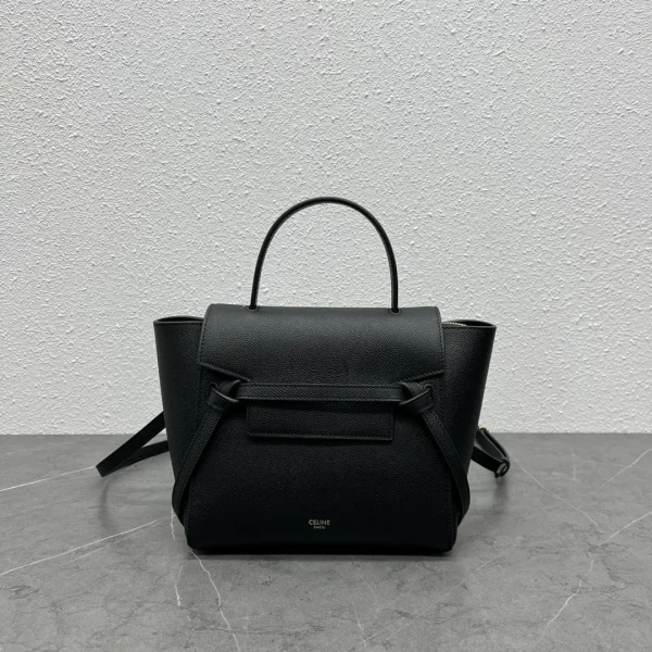 CELINE Black Nano Belt Bag image 1