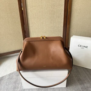 CELINE Tan Doctor Pouch Shoulder Bag image 1