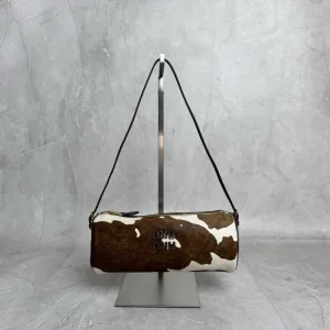 Miu Miu Cow Print Cylinder Shoulder Bag image 1