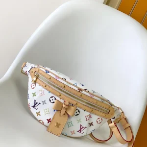 Louis Vuitton High Rise Multicolor Monogram Belt Bag image 1