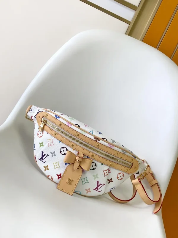 Louis Vuitton High Rise Multicolor Monogram Belt Bag image 1