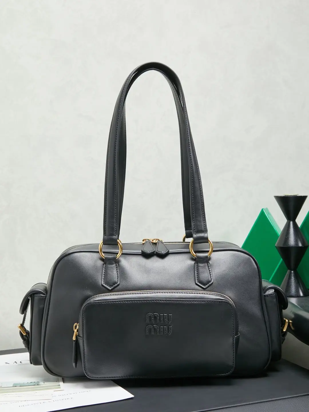 Miu Miu Leather Shoulder Bag image 1