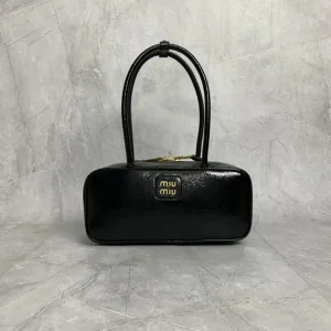Miu Miu Patent Leather Top Handle Bag image 1
