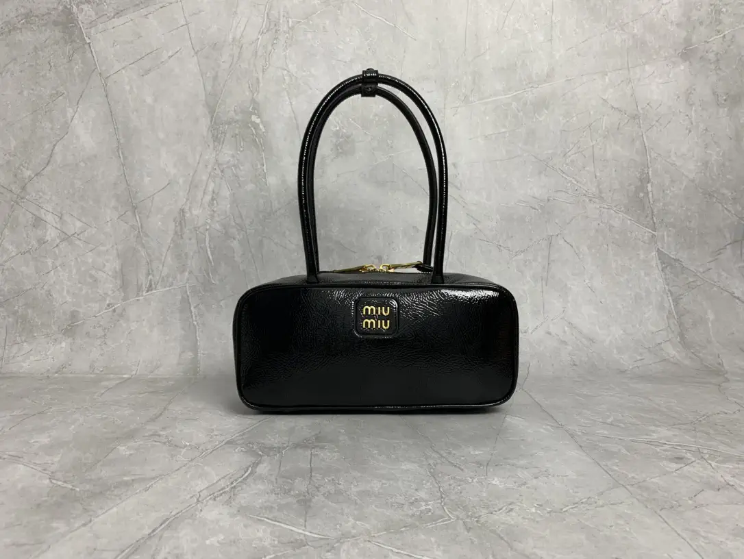 Miu Miu Patent Leather Top Handle Bag image 1