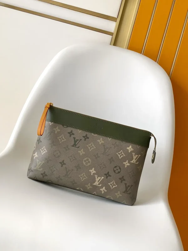Louis Vuitton Monogram Pochette Voyage Souple Clutch image 1