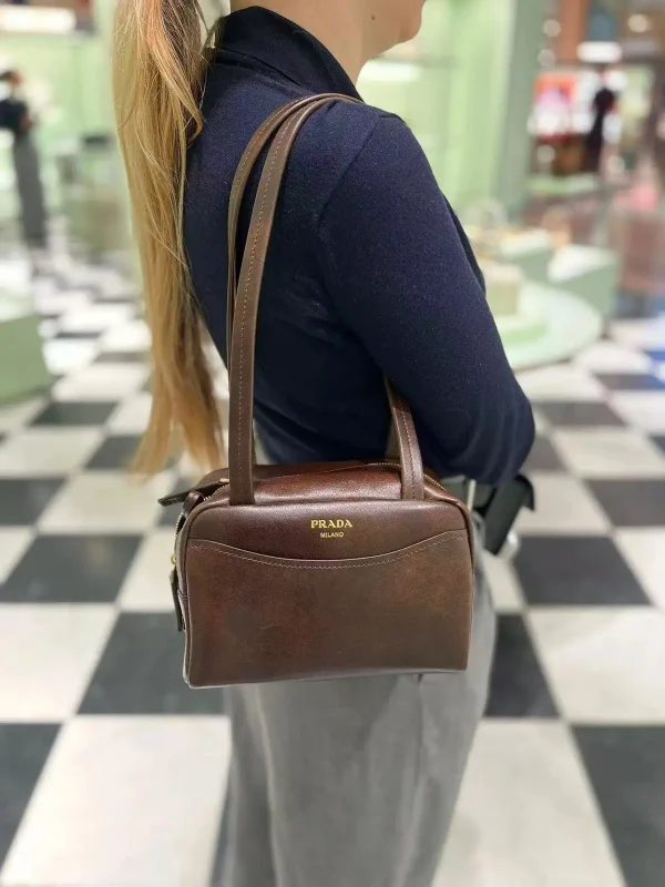 Prada Brown Mini Shoulder Bag image 1