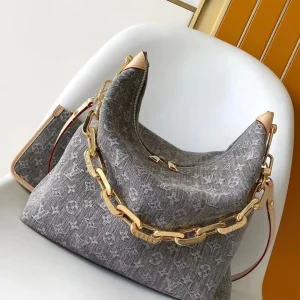 Louis Vuitton Monogram Denim Coussin Hobo MM Bag image 1