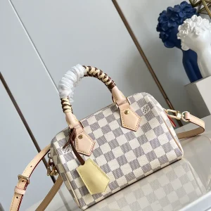 Louis Vuitton Damier Azur Speedy Bandoulière 20 Top Handle Bag image 1