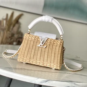 Louis Vuitton Capucines Mini Wicker Top Handle Bag image 1