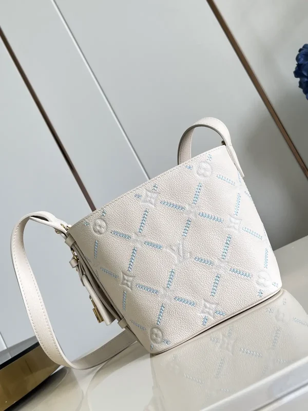 Louis Vuitton Monogram Empreinte Couture All In BB Bucket Bag image 1