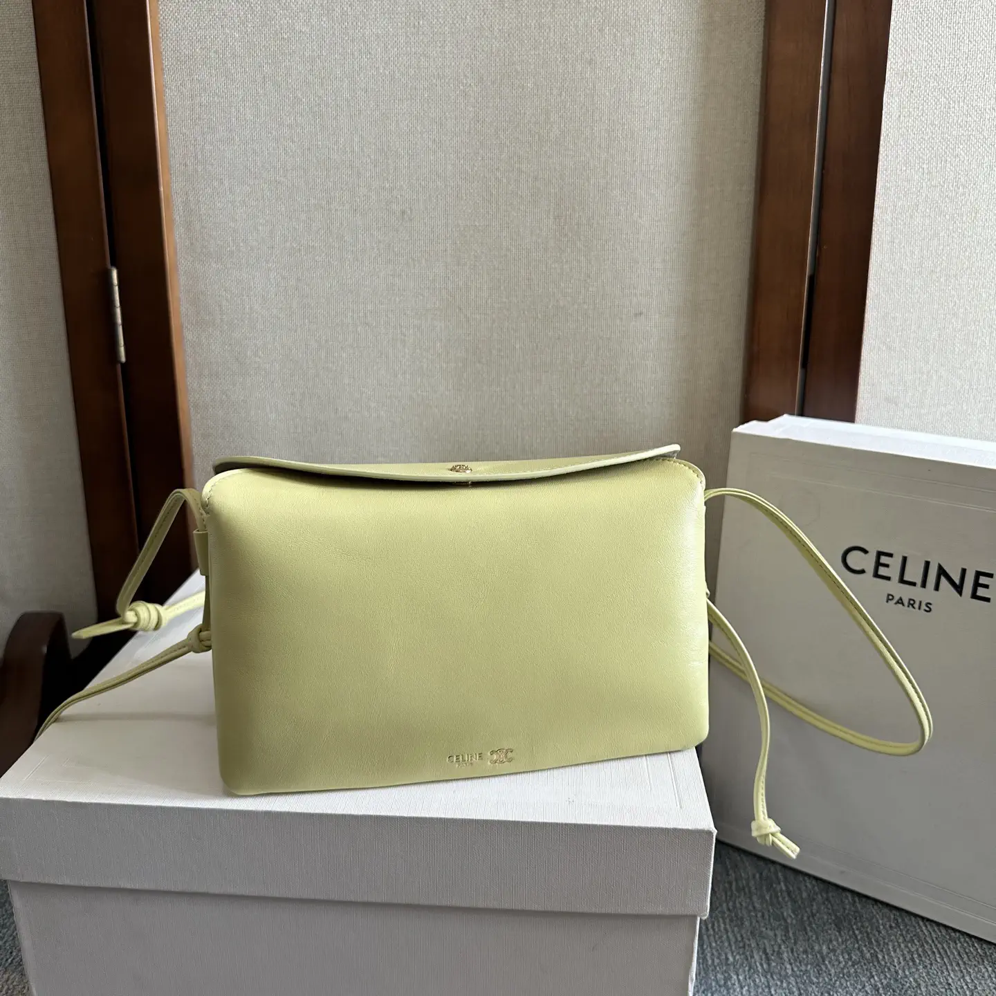 CELINE TRIO FLAP Mini Crossbody Bag image 1