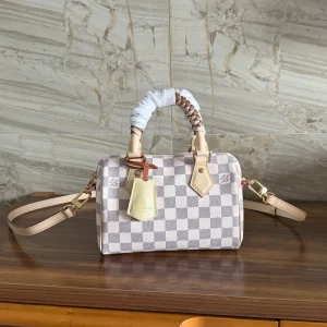 Louis Vuitton Damier Azur Speedy Bandoulière 20 Top Handle Bag image 1