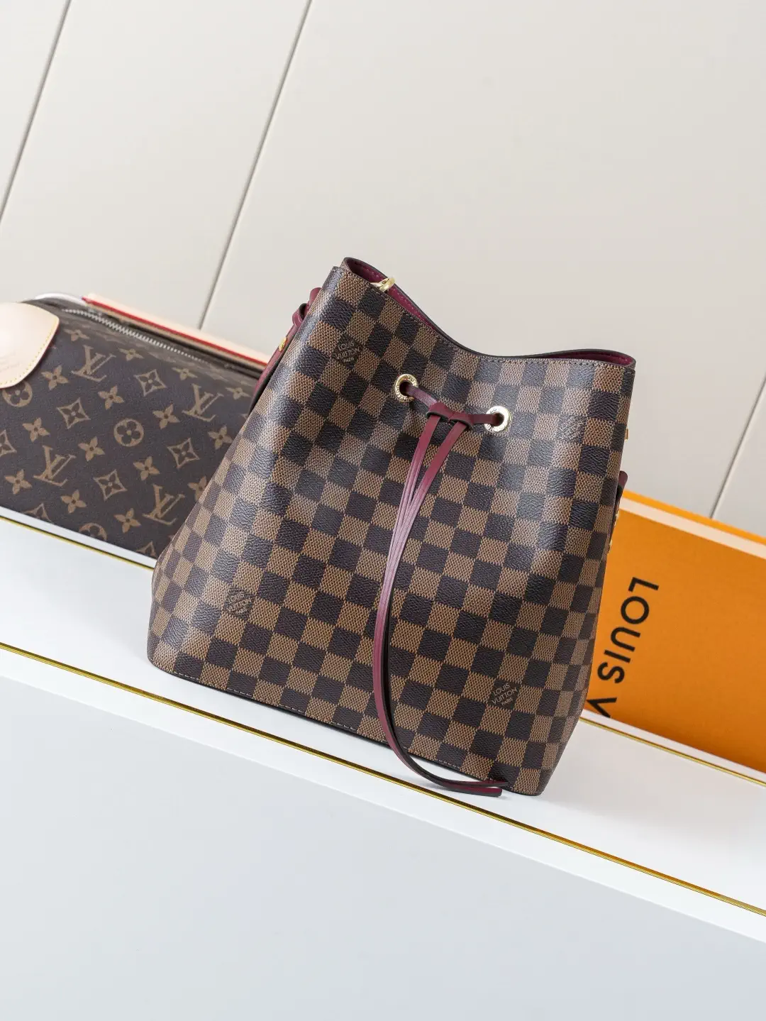 Louis Vuitton NéoNoé Checkerboard Bucket Bag image 1