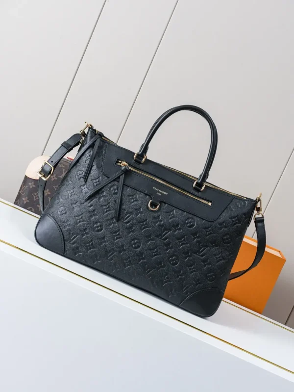 Louis Vuitton Black Monogram Tote Bag image 1