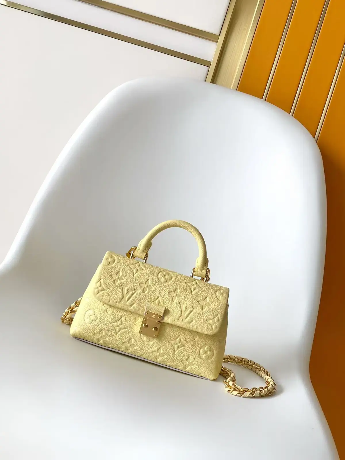 Louis Vuitton Nano Madeleine Monogram Empreinte Top Handle Bag image 1
