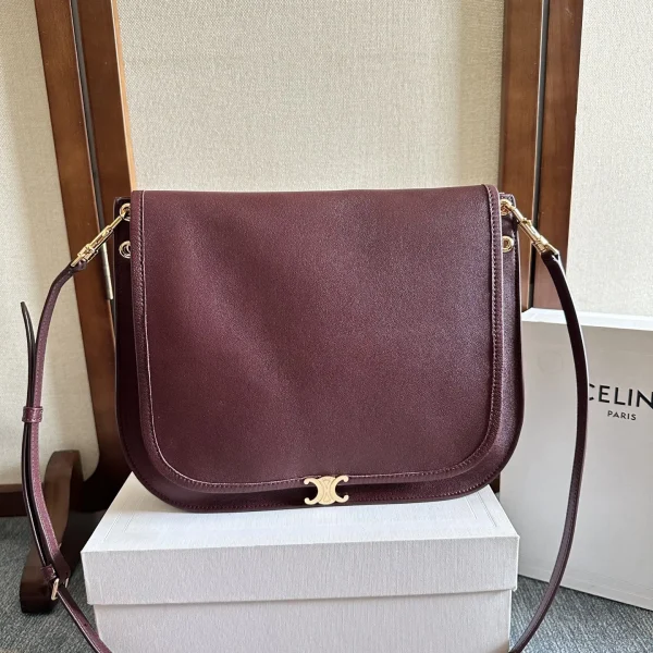 CELINE Soft Triome Besace Crossbody Bag image 1
