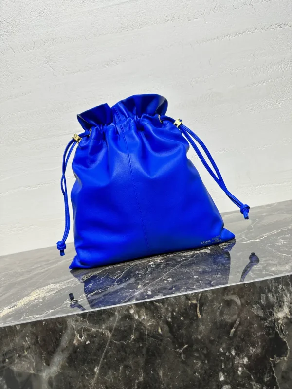 CELINE Small Crystal Pouch Drawstring Bag image 1