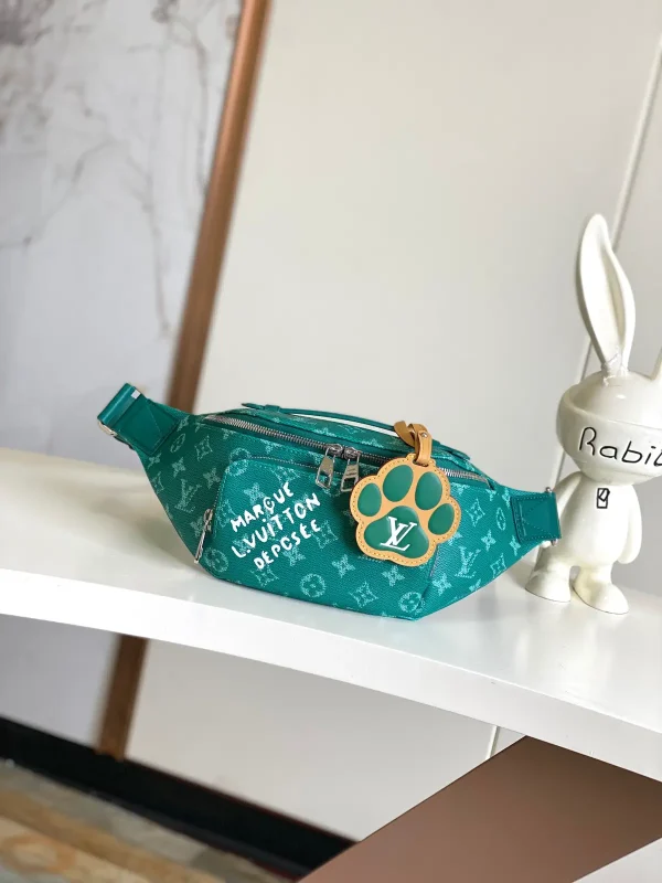 Louis Vuitton Rush Green Monogram Belt Bag image 1