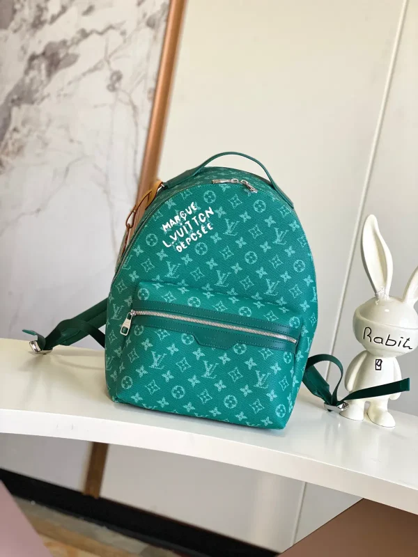 Louis Vuitton Green Monogram Discovery Small Backpack image 1