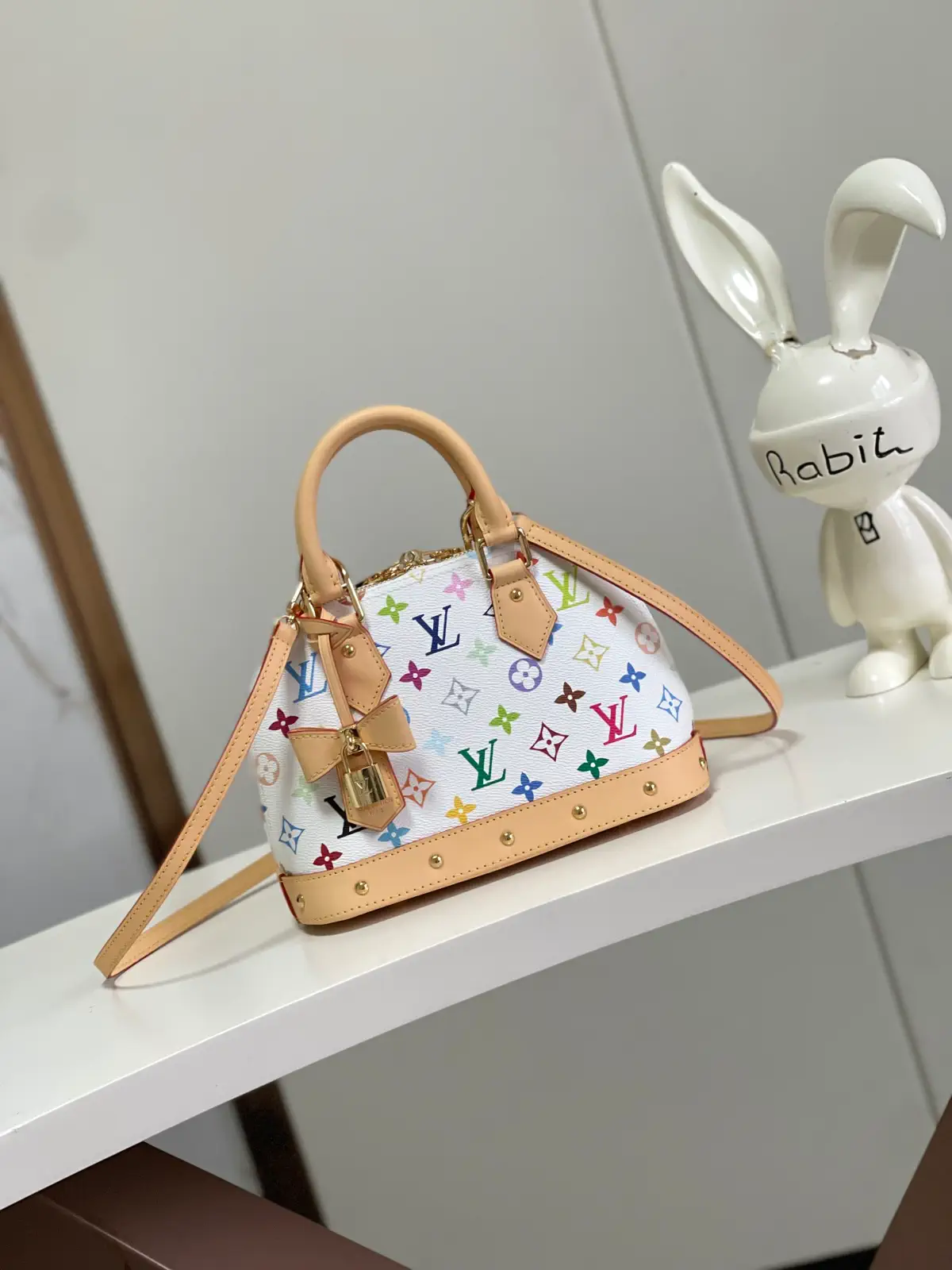 Louis Vuitton Multicolor Monogram Alma BB Top Handle Bag image 1