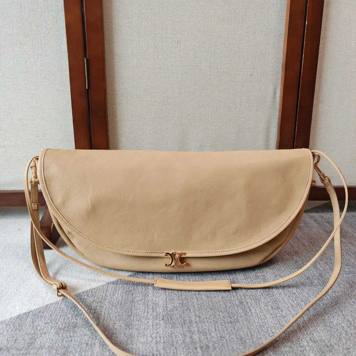 CELINE Halfmoon Crossbody Bag image 1