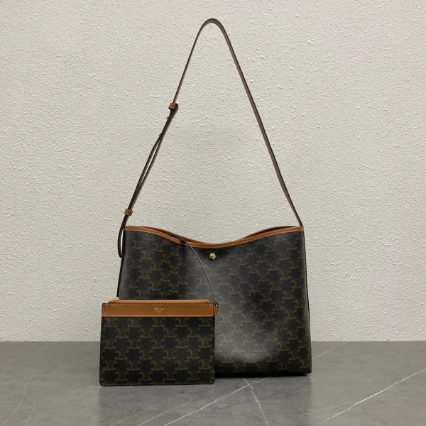 CELINE Monogram Soft Shopper Shoulder Bag image 1