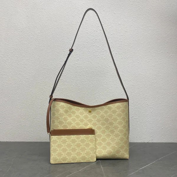 CELINE Monogram Soft Shopper Shoulder Bag image 1