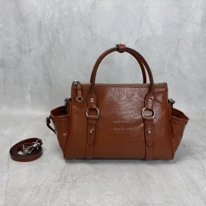 Miu Miu Leather Top Handle Crossbody Bag image 1