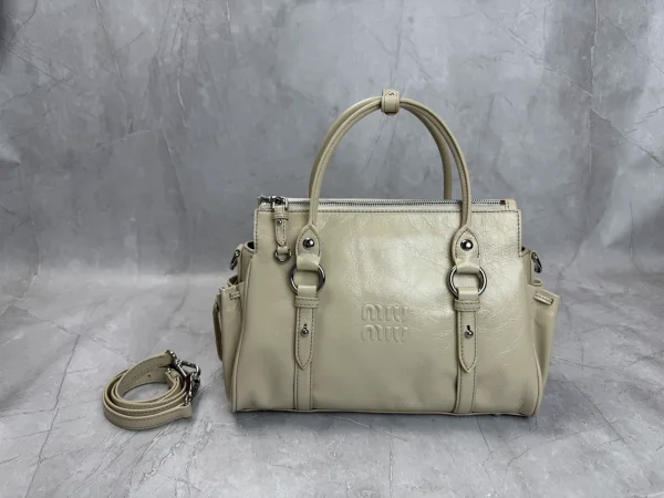 Miu Miu Leather Top Handle Crossbody Bag image 1