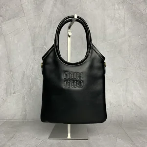 Miu Miu Mini Tote Bag with Embossed Logo image 1