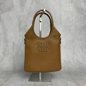 Miu Miu Mini Tote Bag with Embossed Logo image 1