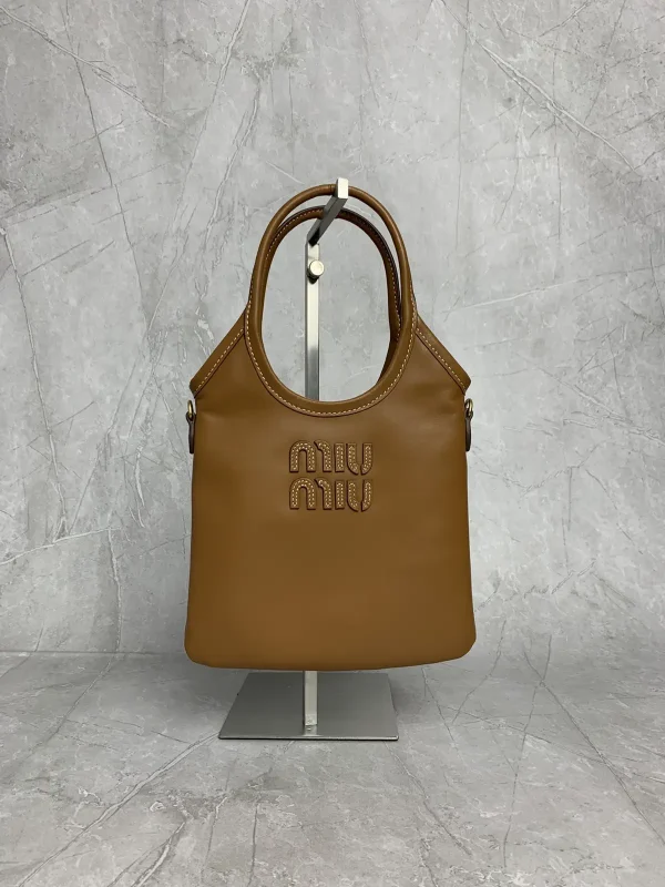 Miu Miu Mini Tote Bag with Embossed Logo image 1