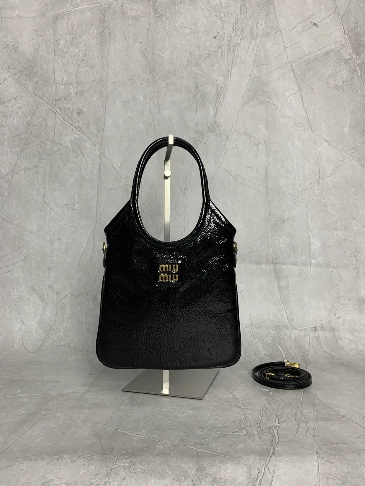 Miu Miu Mini Tote Bag with Detachable Adjustable Strap image 1
