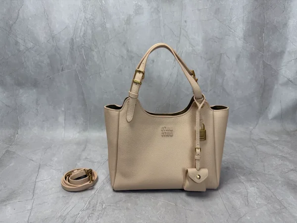 Miu Miu Leather Tote Bag image 1