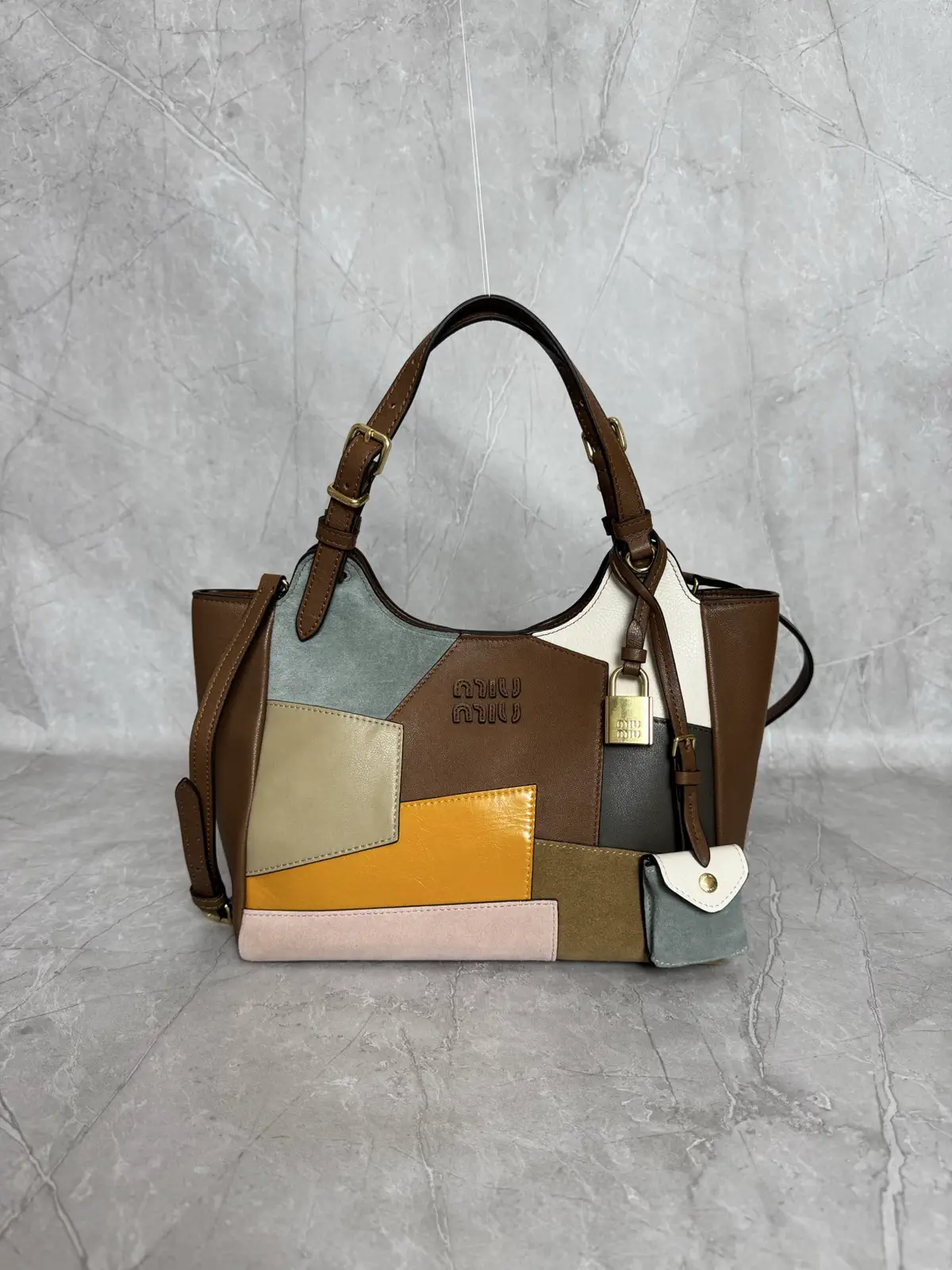 Miu Miu Patchwork Tote Bag image 1