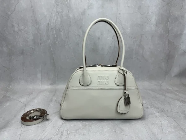 Miu Miu Vivant Leather Top Handle Bag image 1