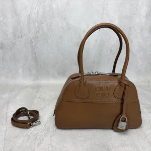 Miu Miu Vivant Leather Top Handle Bag image 1