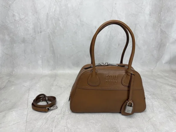 Miu Miu Vivant Leather Top Handle Bag image 1