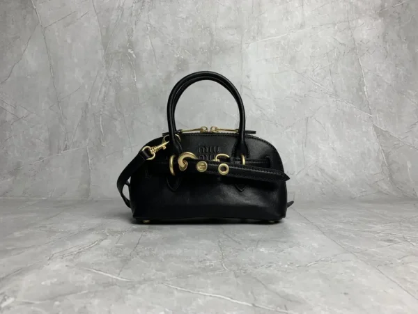Miu Miu Mini Leather Top Handle Bag image 1